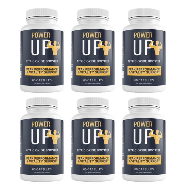 Power Up Mens Health Peak Performance Vitality Support 60 Capsules (Bundle of 6) — photo 1