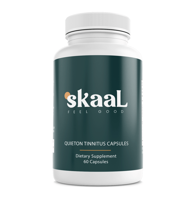 Skaal Quieton tinnitus Health Support Dietary Supplement 60 Capsules