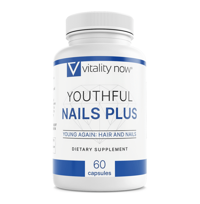 Vitality Now Youthful Nails Plus Dietary Supplement 60 Capsules