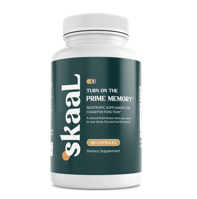 Skaal Prime Memory Health Support Dietary Supplement 60 Capsules