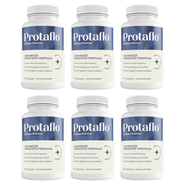 ProtaFlo Mens Health Prostate Support Formula 60 Capsules Bundle of 6