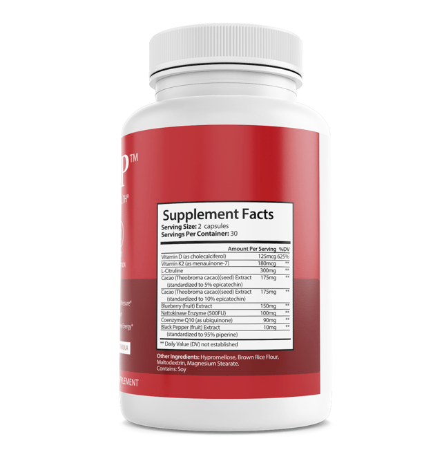 Vital BP Health Support Dietary Supplement 60 Capsules