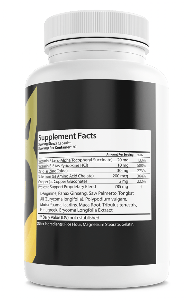 Men's Growth Advanced Formula Male Health Performance Supplement 60 Capsules — photo 2