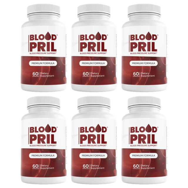 BloodPril Blood Pril Health Support Dietary Supplement 60 Capsules Bundle of 6 — photo 1