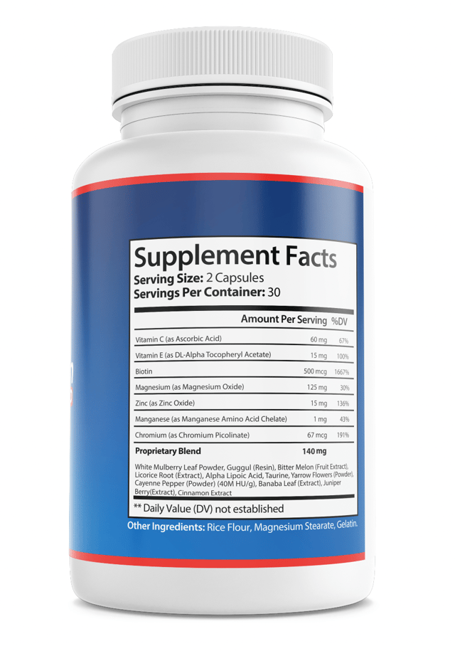 Sugar Clean Pro Blood Health Support Dietary Supplement 60 Capsules — photo 2