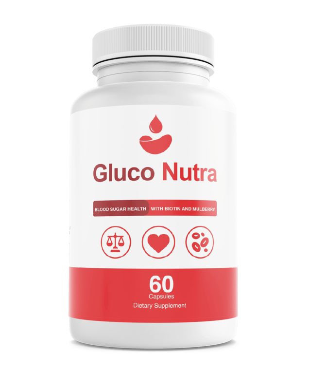Gluco Nutra Blood Sugar Health Biotin Mulberry Dietary Supplement 60 Capsules — photo 1