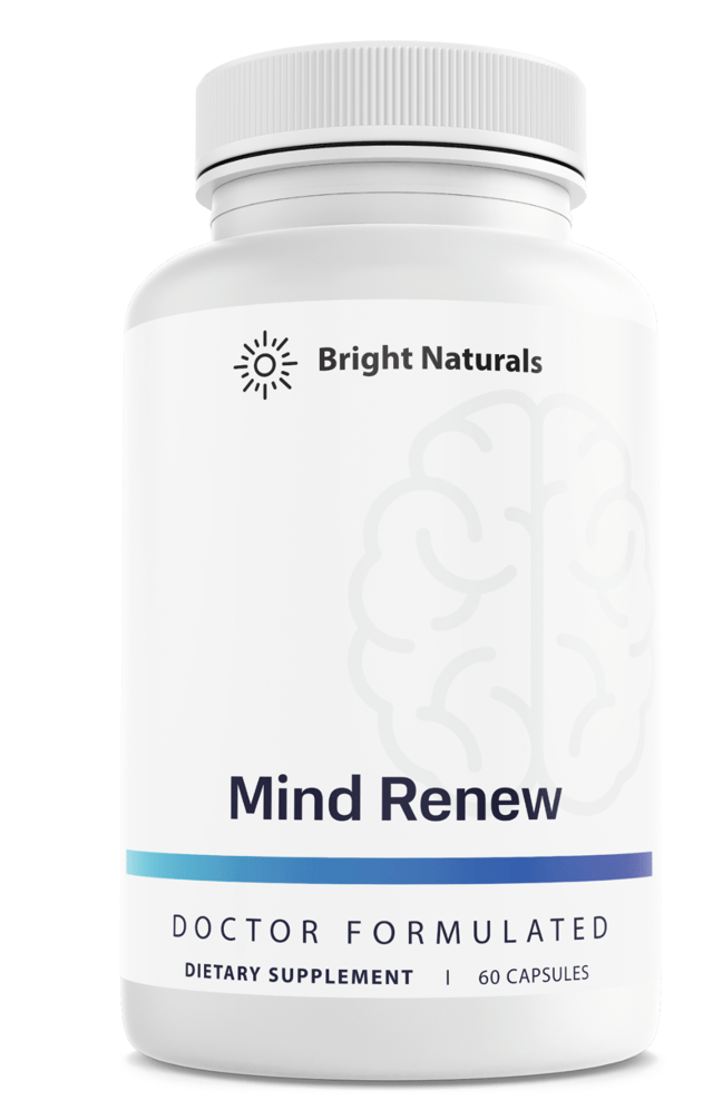 Bright Naturals Mind Renew Dietary Supplement 60 Capsules — photo 1