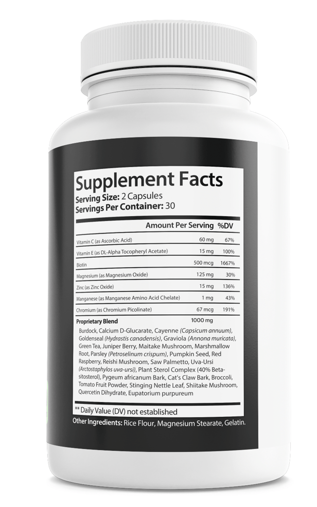 Fyne Bladder Health Support Dietary Supplement For Men 60 Capsules — photo 2