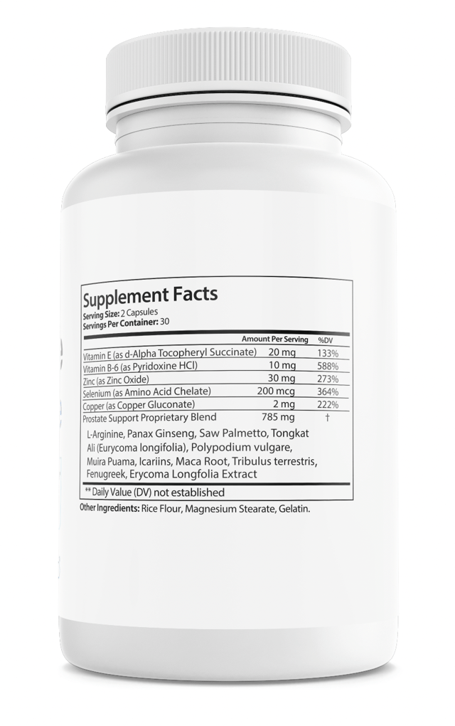 Prime Pulse Male Mens Health Support Vitality Dietary Supplement 60 Capsules — photo 2