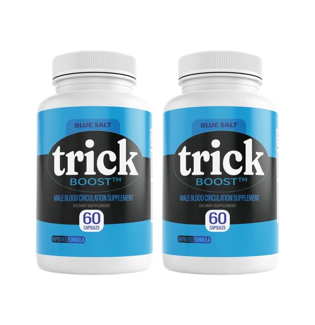 2 Pack Blue Salt Trick Boost Men's Health Support Dietary Supplement 60 Capsules — photo 1